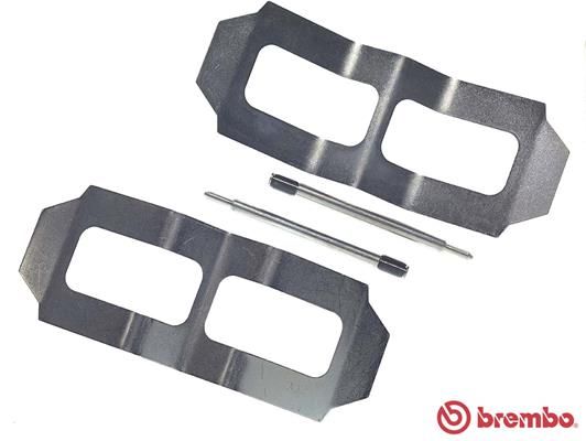 Zestaw akcesoriów, klocki hamulcowe BREMBO A 02 271