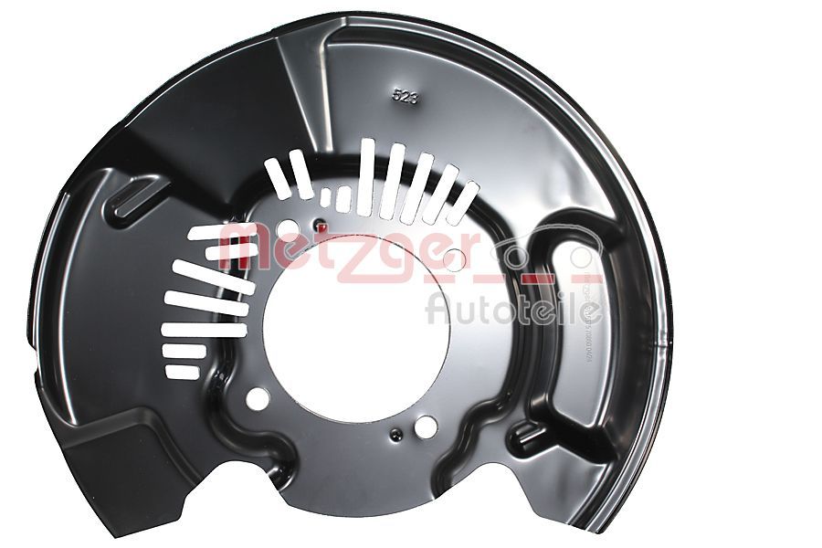 Panel rozbryzgiwujący, tarcza hamulcowa METZGER AUTOTEILE 6115575