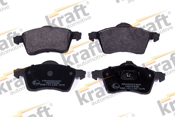 Sada brzdových destiček, kotoučová brzda KRAFT AUTOMOTIVE 6000400