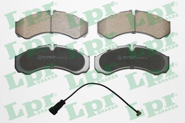 Zestaw klocków hamulcowych, hamulce tarczowe LPR 05P955A