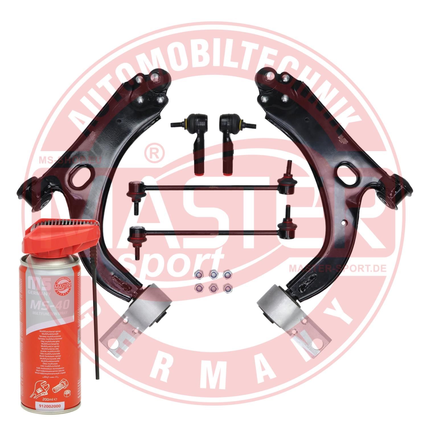 E-shop Sada ramien nápravy zavesenia kolies MASTER-SPORT GERMANY 36970-KIT-MSP