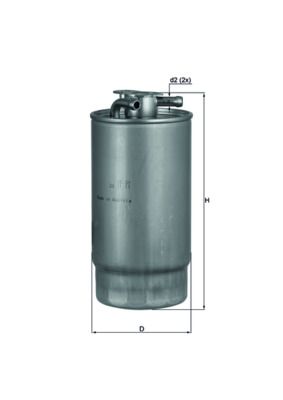 Palivový filter MAHLE KL 160/1