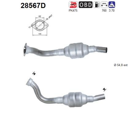 Katalizator AS 28567D