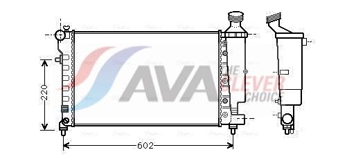 Radiateur, refroidissement du moteur