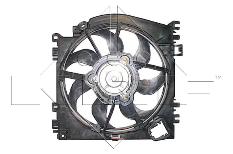 Ventilátor chladenia motora NRF 47371