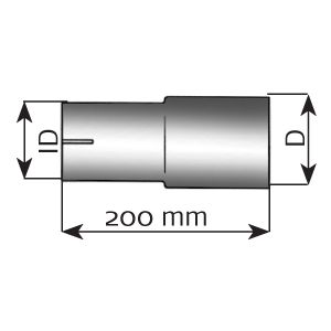 Conector teava, sistem de esapament DINEX 93778