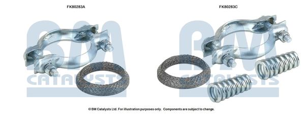 Zestaw montażowy, katalizator BM CATALYSTS FK80283