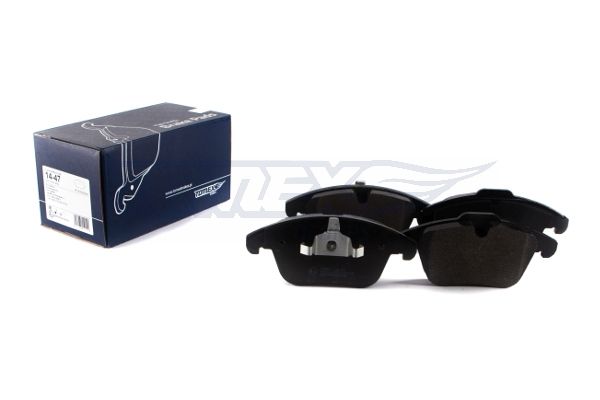 Levně Sada brzdových destiček, kotoučová brzda TOMEX Brakes 14-47