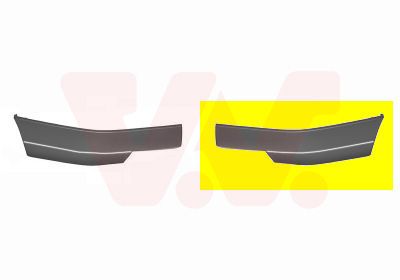 Ozdobná / ochranná lišta, nárazník VAN WEZEL 3763583