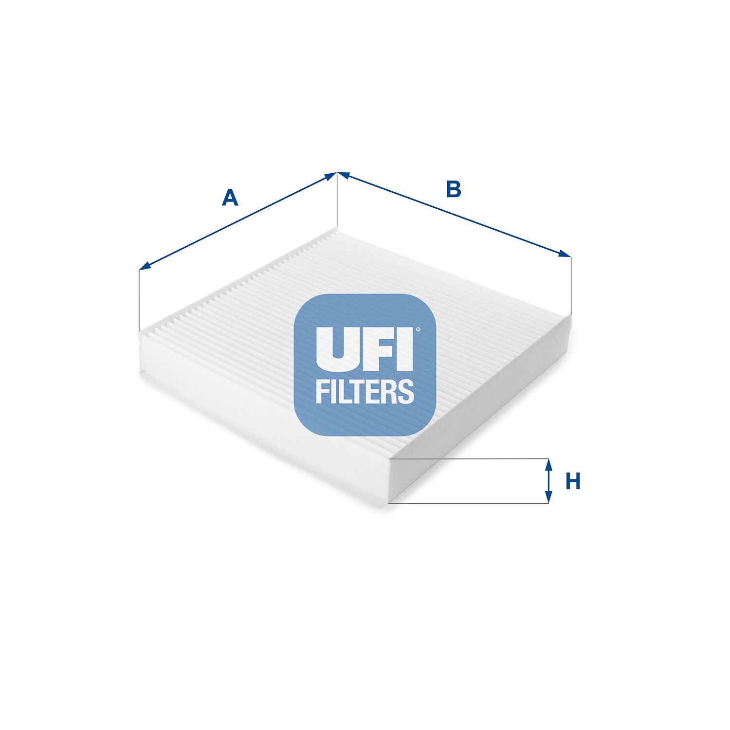Filtr, vzduch v interiéru UFI 53.039.00