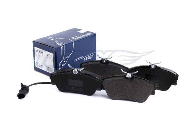 Levně Sada brzdových destiček, kotoučová brzda TOMEX Brakes 11-821
