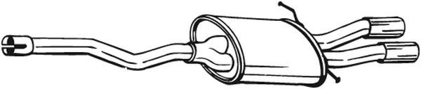 Tłumik końcowy BOSAL 279-493