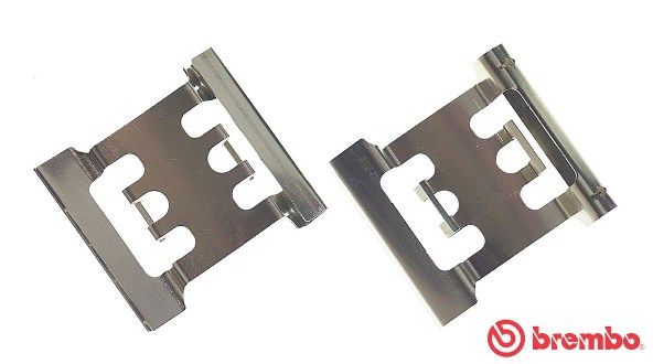 Set accesorii, placute frana BREMBO A 02 314