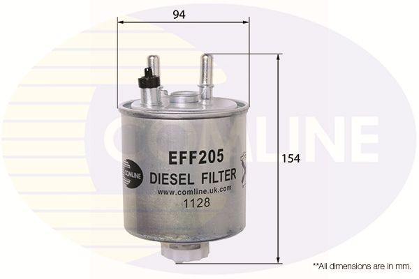 Filtr paliwa COMLINE EFF205