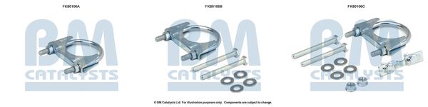 Zestaw montażowy, katalizator BM CATALYSTS FK80106