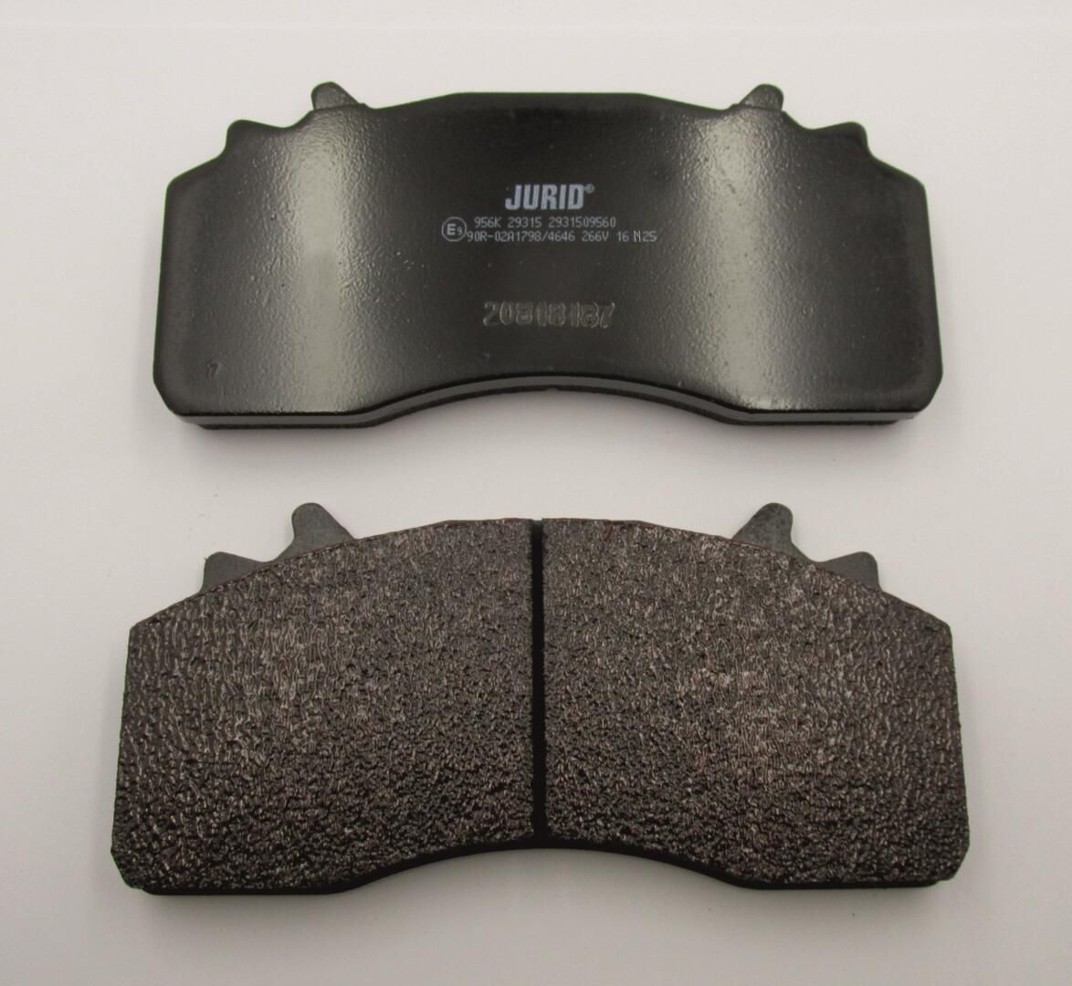 set placute frana,frana disc JURID 2931509560