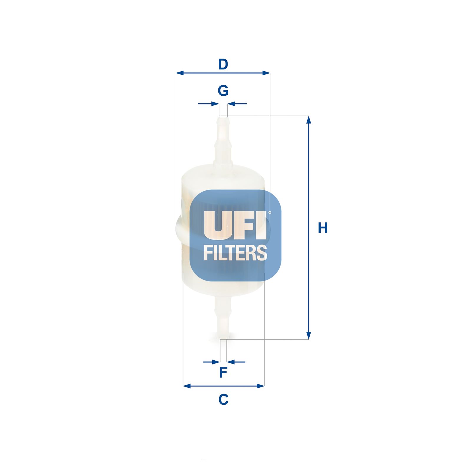 Palivový filter UFI 31.012.00