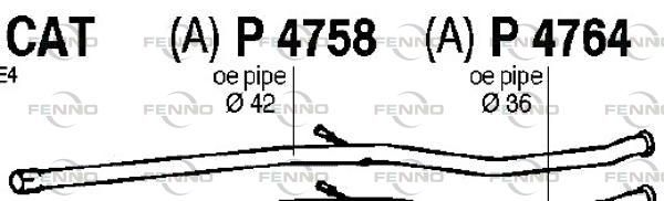 Rura wydechowa FENNO 1731E6