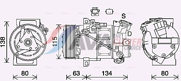 Компрессор, кондиционер