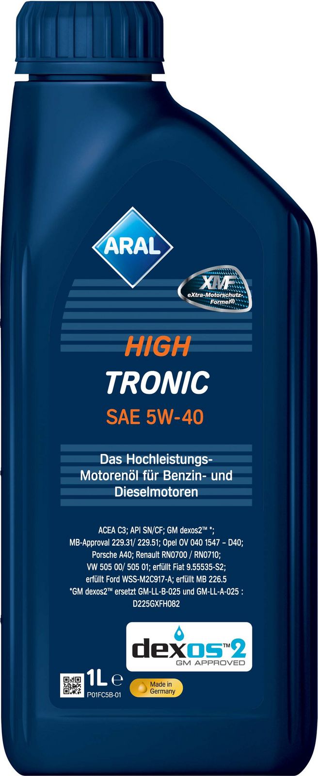 E-shop ARAL Motorový olej 5W40, 15F47B, 1L