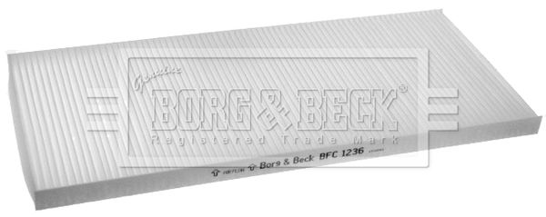 Filtr, wentylacja przestrzeni pasażerskiej BORG & BECK BFC1236