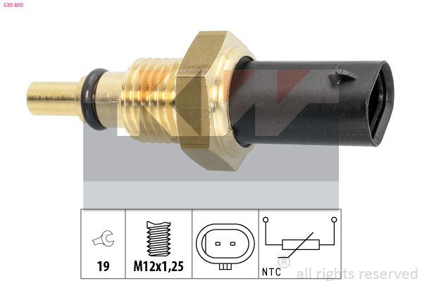 Czujnik, temperatura oleju KW 530 400