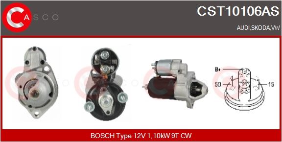 Levně Startér CASCO CST10106AS