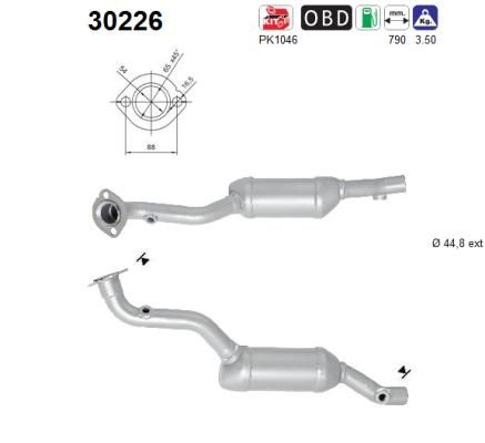 Katalizator AS 30226