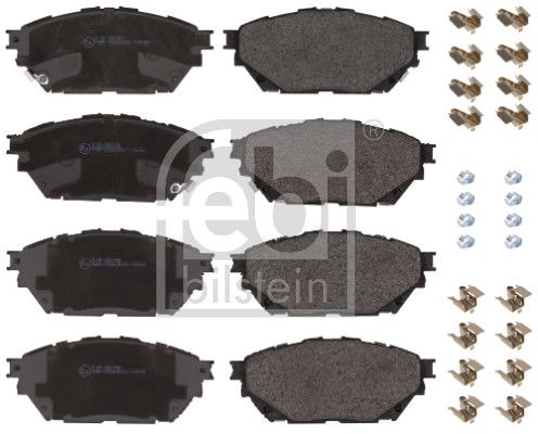 Kit de plaquettes de frein, frein à disque