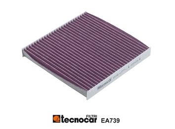 Filtr, wentylacja przestrzeni pasażerskiej TECNOCAR EA739