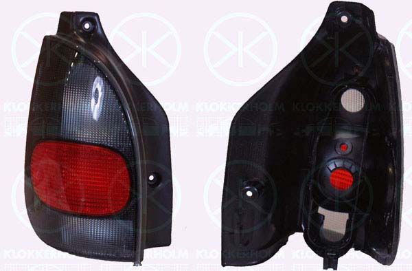 Lampa tylna zespolona KLOKKERHOLM 60510711A1