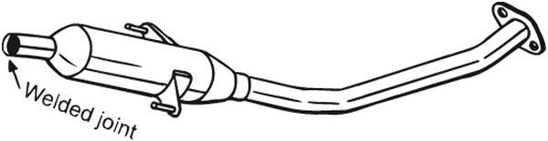 Toba esapamet intermediara BOSAL 284-571