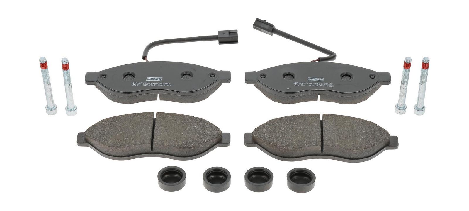 set placute frana,frana disc CHAMPION 573260CH
