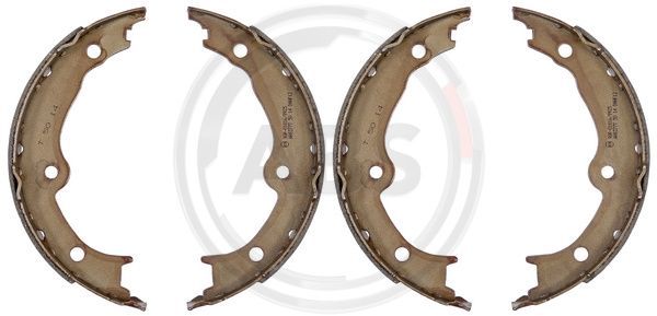 Zestaw szczęk hamulcowych, hamulec postojowy A.B.S. 9369