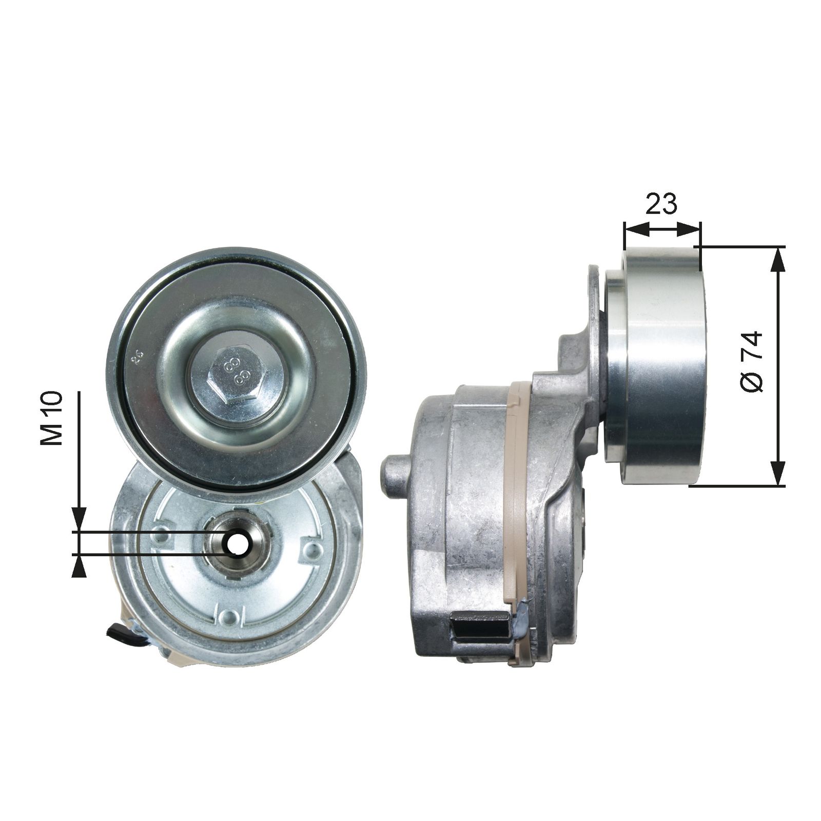 Intinzator curea, curea distributie GATES T38719