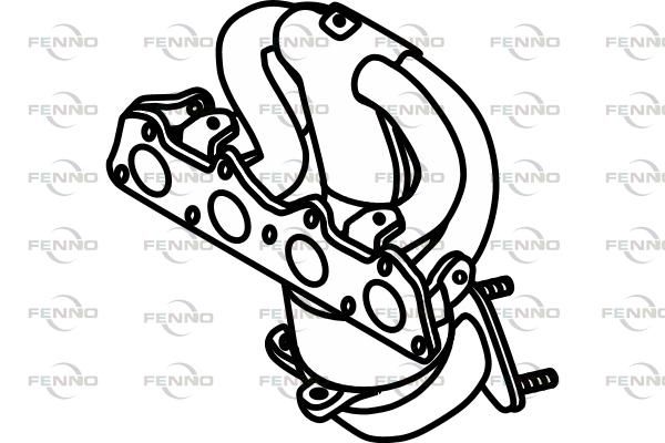 Katalizator FENNO 285102BPF2
