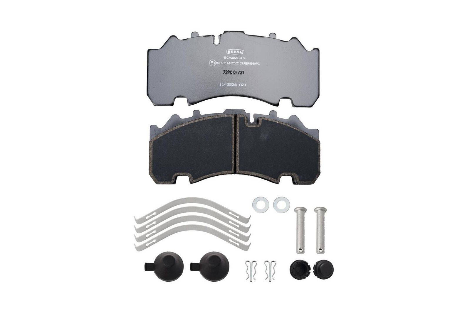 set placute frana,frana disc BERAL BCV29263TK