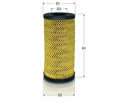 Filtr oleju TECNECO FILTERS OL2184E