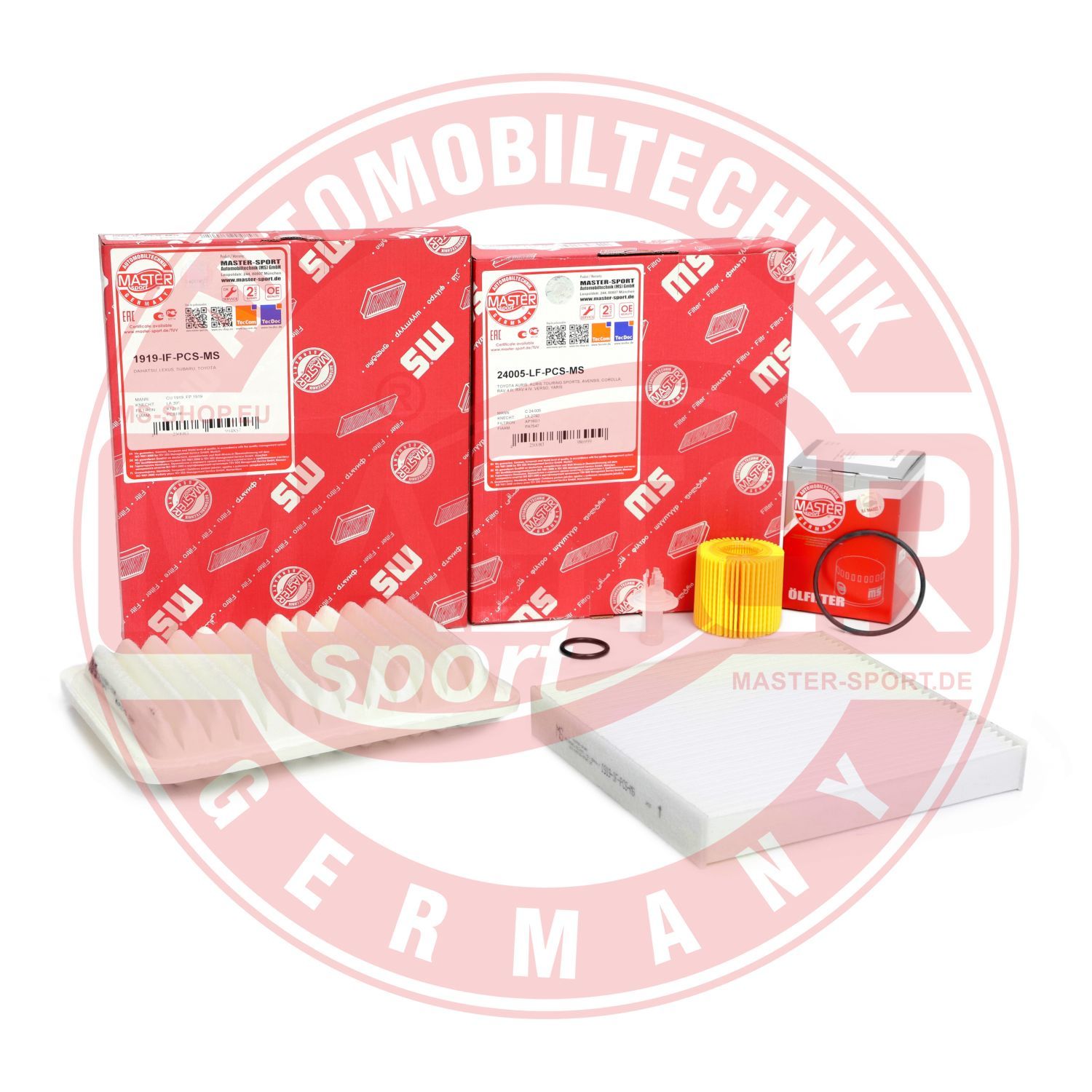 E-shop Filter - Sada MASTER-SPORT GERMANY 450001252