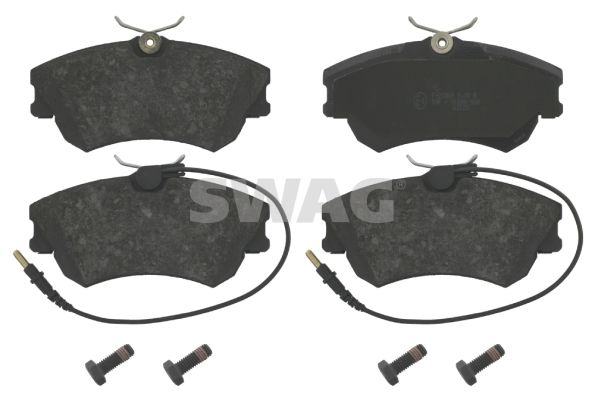 Zestaw klocków hamulcowych, hamulce tarczowe SWAG 60 91 6543