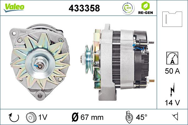 Alternator VALEO 433358