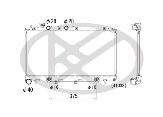 Radiator, racire motor KOYORAD PL091780