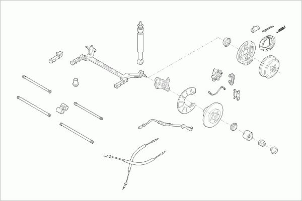 Układ kierowniczy SACHS RENAU-19II-RS003