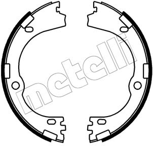 Set saboti frana, frana de mana METELLI 53-0752