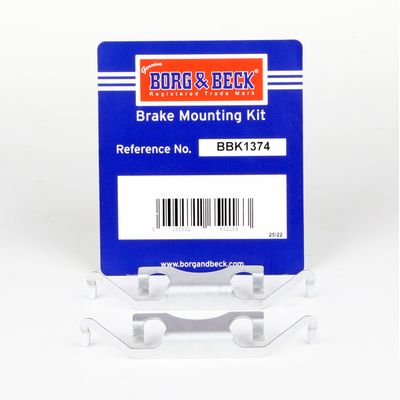 Zestaw akcesoriów, klocki hamulcowe BORG & BECK BBK1374