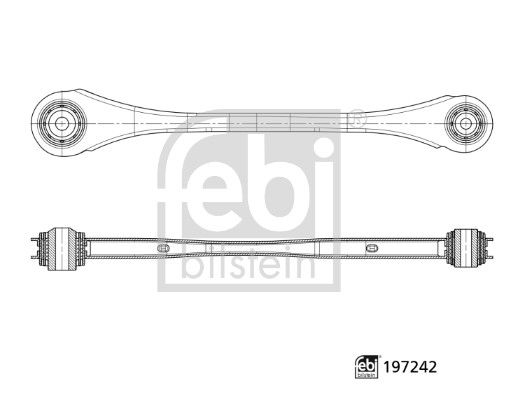 Wahacz, zawieszenie koła FEBI BILSTEIN 197242