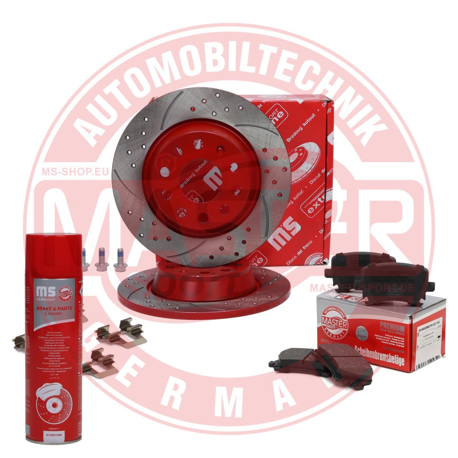 E-shop Sada bŕzd, Kotúčová brzda MASTER-SPORT GERMANY 201221690P