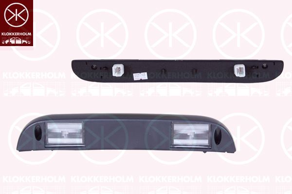 Oświetlenie tablicy rejestracyjnej KLOKKERHOLM 60110850