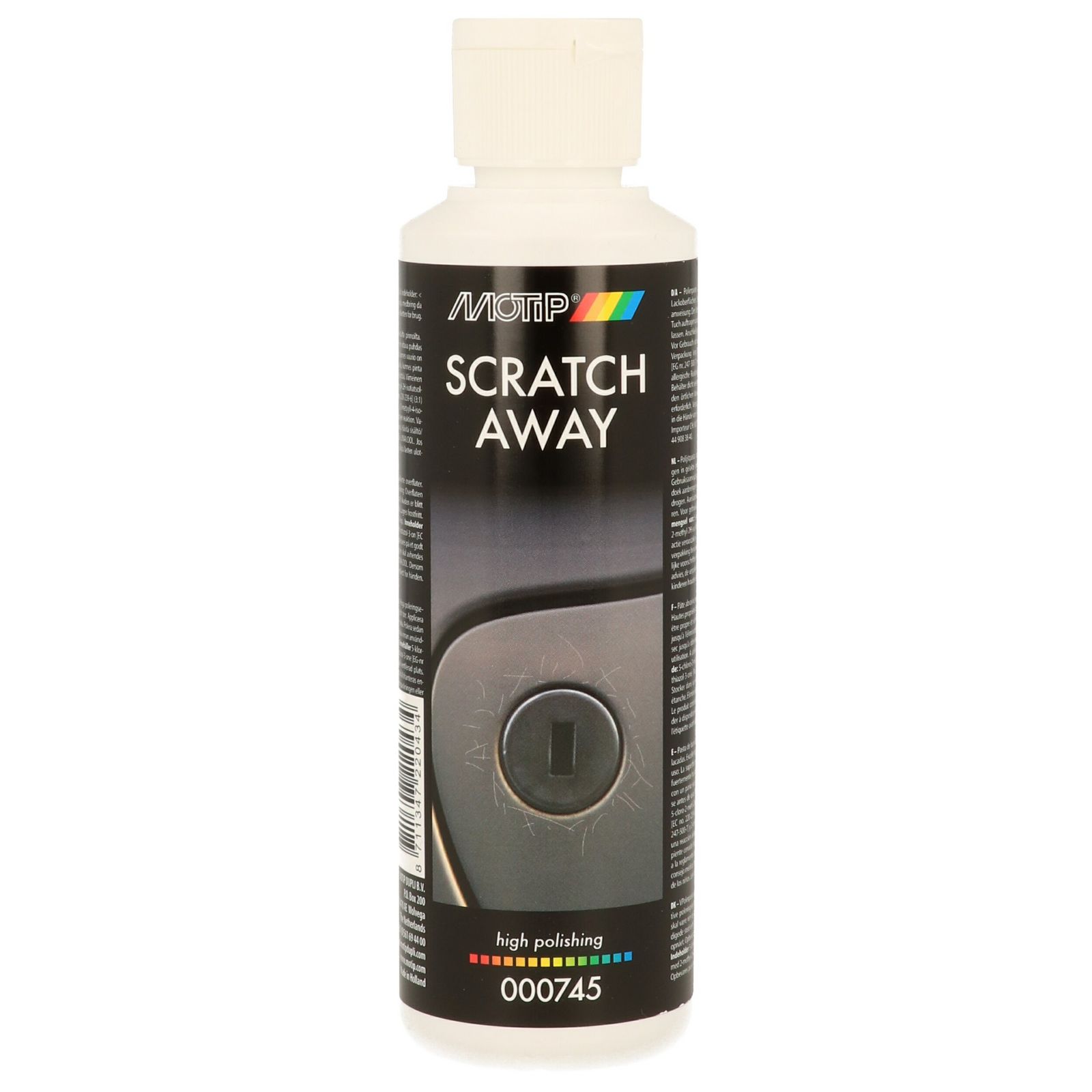 Solutie lustruire MOTIP Scratch Away 250 ml 000745