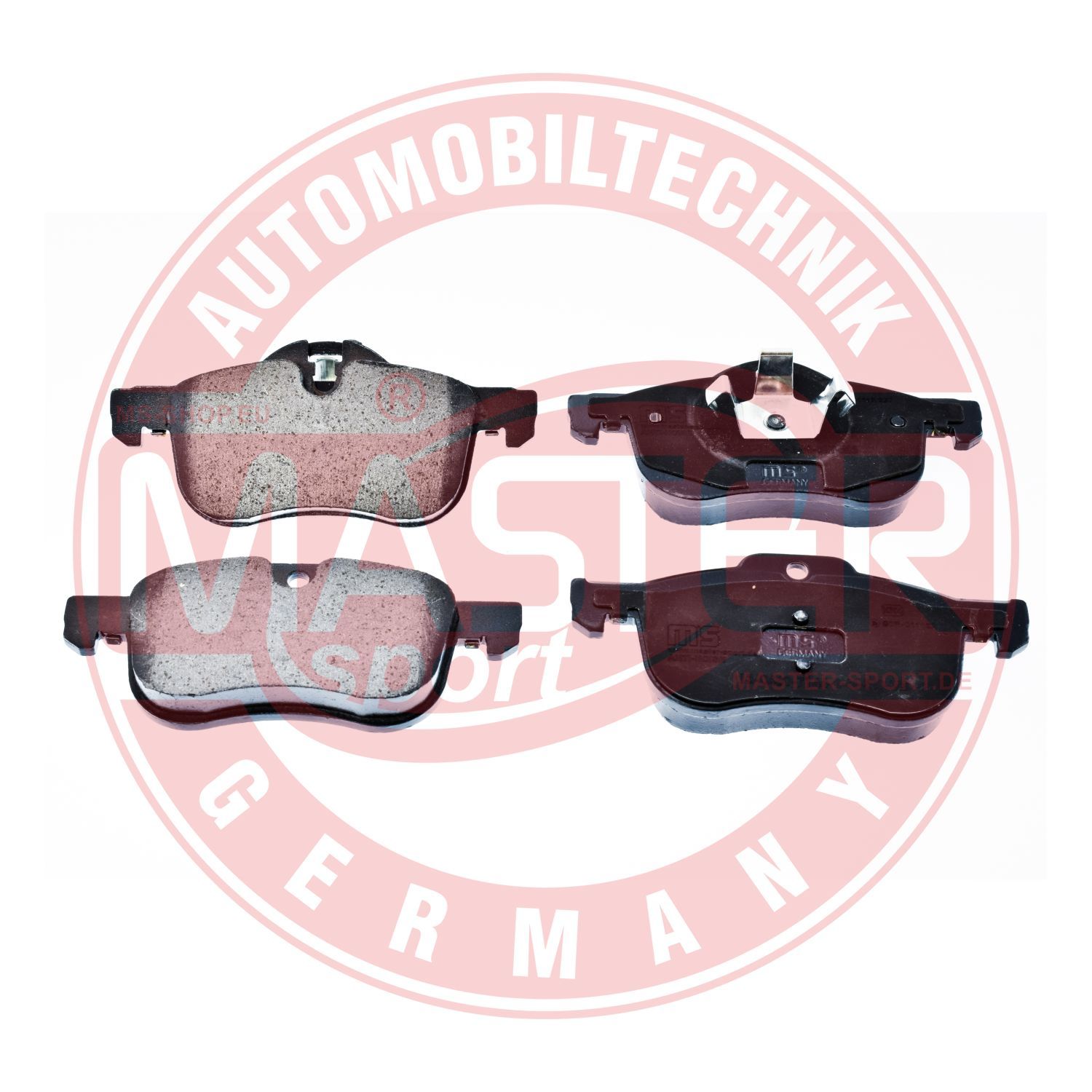 Zestaw klocków hamulcowych, hamulce tarczowe MASTER-SPORT GERMANY 13046071442N-SET-MS